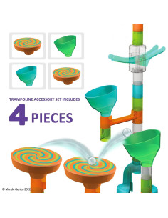 Conjunto de Trampolines Marble Genius Stunts Naranja 4 Piezas 2