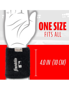 Muñequera Franklin Sports MLB Xvent 10.16 cm Transpirable 2