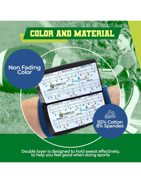 Brazaletes de Juego de Fútbol PROSPORTSPLANS Marino Multi-deporte