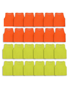 Chalecos de Práctica Juveniles Athllete LITEMESH - Juego de 12/24