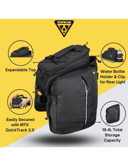 Bolsa Trasera para Bicicleta Topeak MTX 2.0 - 22.6L