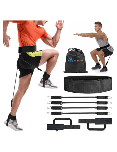 Entrenador de Salto Vertical AA deLuxe con Bandas de Resistencia