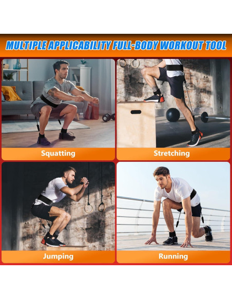 Entrenador de Salto Vertical AA deLuxe con Bandas de Resistencia