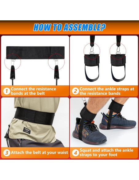 Entrenador de Salto Vertical AA deLuxe con Bandas de Resistencia