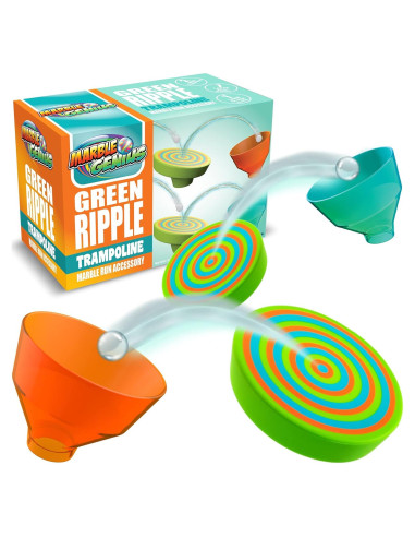 Conjunto de Trampolines Marble Genius Stunts Verde 4 Piezas