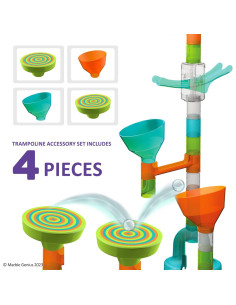 Conjunto de Trampolines Marble Genius Stunts Verde 4 Piezas 2