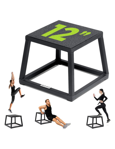 Caja Pliométrica de Acero Rage Fitness 30 cm Antideslizante