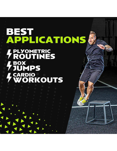 Caja Pliométrica de Acero Rage Fitness 30 cm Antideslizante