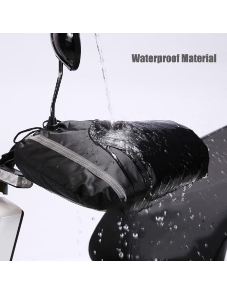 Guantes de Manillar TOPOQ Universales Impermeables 32x23cm