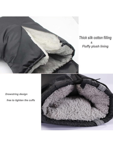 Guantes de Manillar TOPOQ Universales Impermeables 32x23cm