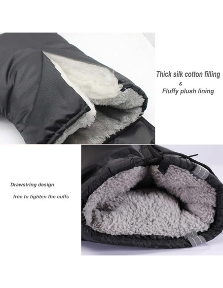 Guantes de Manillar TOPOQ Universales Impermeables 32x23cm