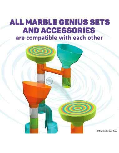 Conjunto de Trampolines Marble Genius Stunts Verde 4 Piezas