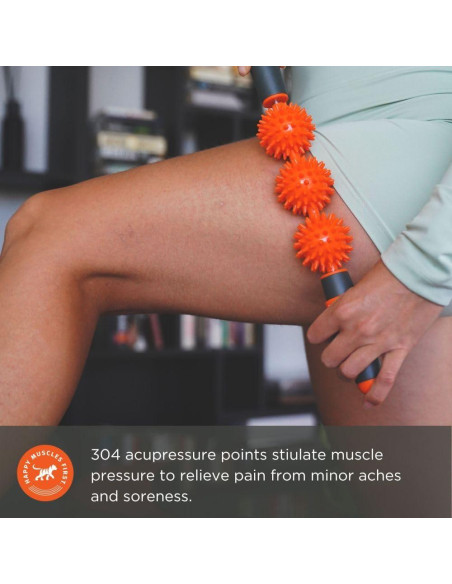 Rodillo de Masaje Espinoso Tiger Tail 43 cm para Alivio Muscular