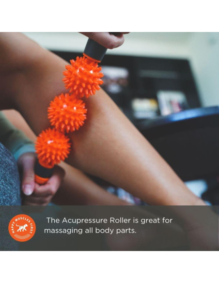 Rodillo de Masaje Espinoso Tiger Tail 43 cm para Alivio Muscular