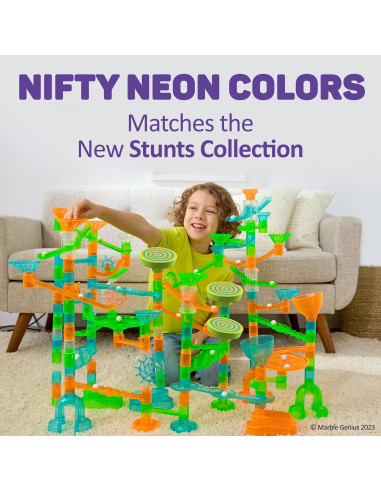 Conjunto de Trampolines Marble Genius Stunts Verde 4 Piezas