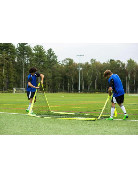 Portería de Fútbol Franklin Sports Blackhawk 2.74x1.65m Amarillo