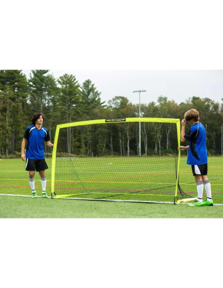 Portería de Fútbol Franklin Sports Blackhawk 2.74x1.65m Amarillo