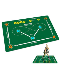 Alfombra de Entrenamiento de Hockey MUKESKY 90x160 cm Antideslizante
