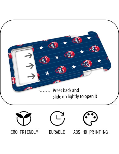 Porta Credencial Retráctil AQXV con Llavero y Clip Giratorio