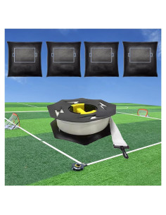 Cinta de Marcado de Campo 70m LQDMAER con Sacos de Arena