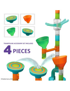 Conjunto de Trampolines Marble Genius Stunts - 2 Trampolines y 2 Cubos 2