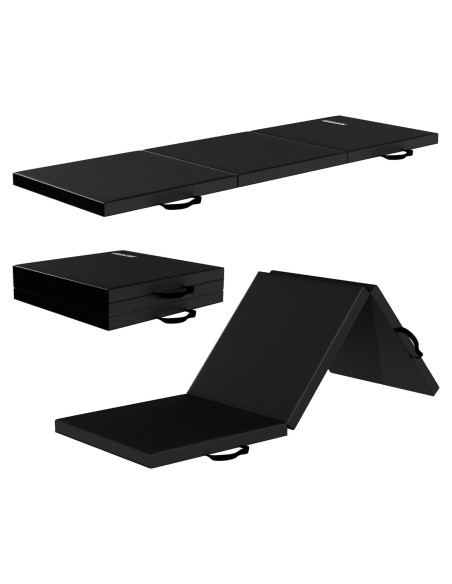 Colchoneta de Ejercicio Plegable Fitvids 183x61cm 5cm Alta Densidad