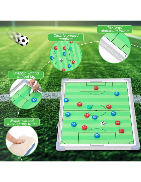 Tablero de Entrenamiento de Fútbol Magnético Dunzoom 61x46cm