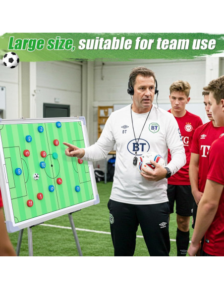 Tablero de Entrenamiento de Fútbol Magnético Dunzoom 61x46cm