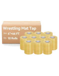 Cinta para Tapete de Lucha Joisonwoo 10 Paquetes 10.16 cm x 20.12 m