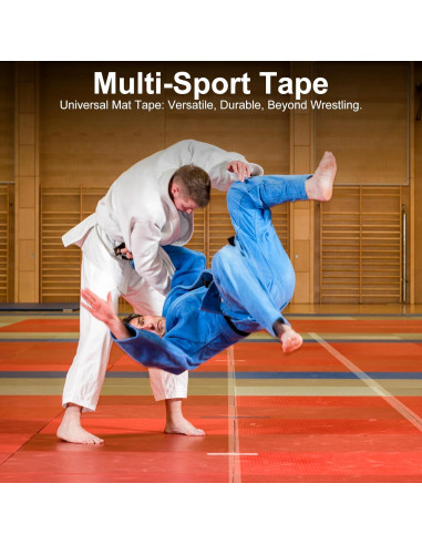 Cinta para Tapete de Lucha Joisonwoo 10 Paquetes 10.16 cm x 20.12 m