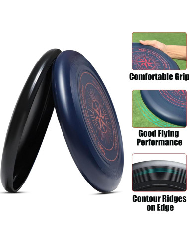 Discos Voladores Ultimate YDDS 8 Paquete 175g Multicolor