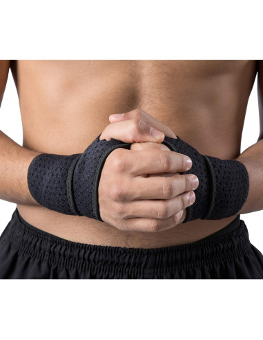 Correa de Compresión para Muñeca HiRui - Soporte Ajustable Negro