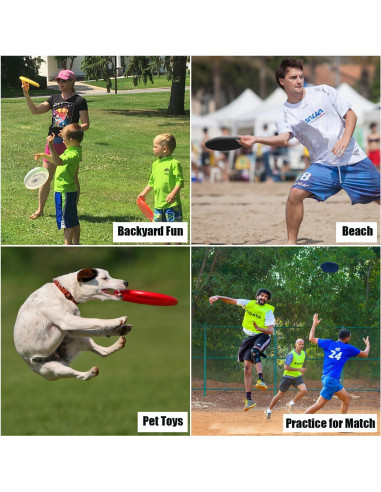 Discos Voladores Ultimate YDDS 8 Paquete 175g Multicolor