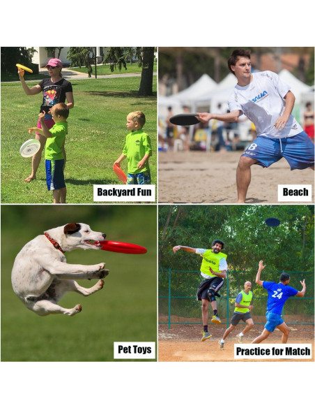 Discos Voladores Ultimate YDDS 8 Paquete 175g Multicolor