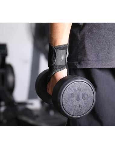 Correa de Compresión para Muñeca HiRui - Soporte Ajustable Negro