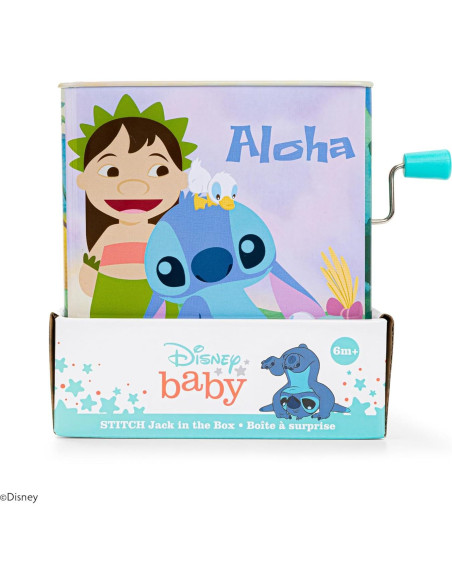 Jack in the Box Kids Preferred Disney Lilo y Stitch 12.7 cm