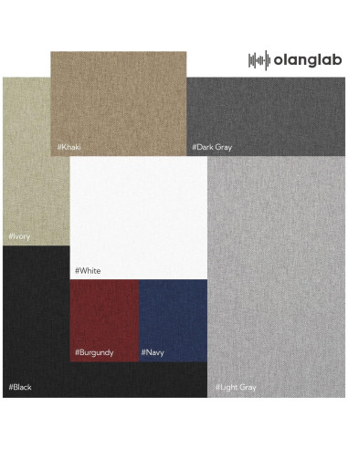 Paneles Acústicos Olanglab 2 Pack 121.9x60.9cm Marino