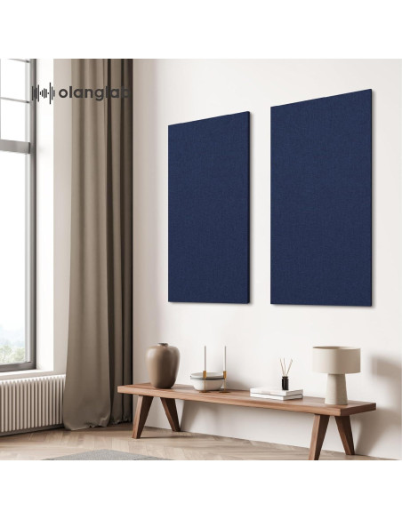 Paneles Acústicos Olanglab 2 Pack 121.9x60.9cm Marino
