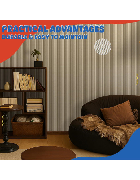 Paquete de 10 Paneles Acústicos Camello 120x60 cm Aislantes