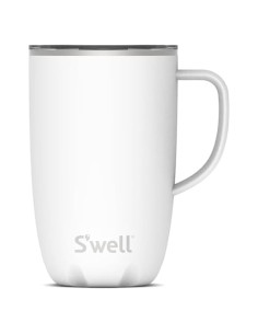 Taza de Acero Inoxidable S'well 16oz con Asa - Comida de Ángel