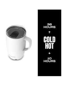 Taza de Acero Inoxidable S'well 16oz con Asa - Comida de Ángel 2