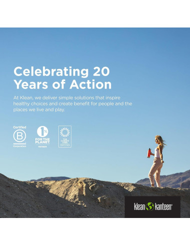 Taza Aislada Klean Kanteen Rise 414 ml Acero Inoxidable Esmalte Otoñal