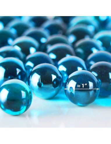 Llenadores de Jarrones de Vidrio CYS EXCEL Azul Claro 1,36 kg