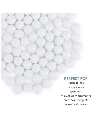 Canicas Blancas Galashield 2,27 kg para Decoración