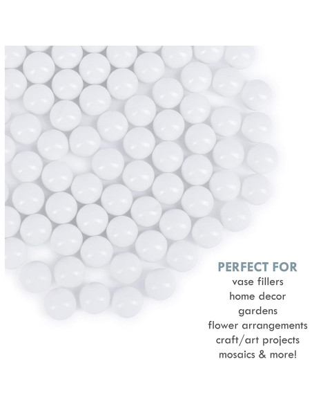 Canicas Blancas Galashield 2,27 kg para Decoración