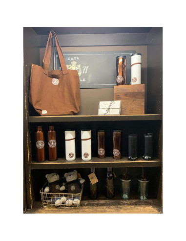 Taza de Acero Inoxidable Starbucks 12 oz Negra Aislada