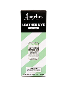Tinte de Cuero Angelus 3oz Azul Marino - Aplicador Incluido 2