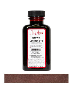 Tinte de Cuero Angelus 85g Marrón - Color Duradero 2