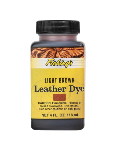 Tinte para Cuero Marrón Claro Fiebing 56.7g