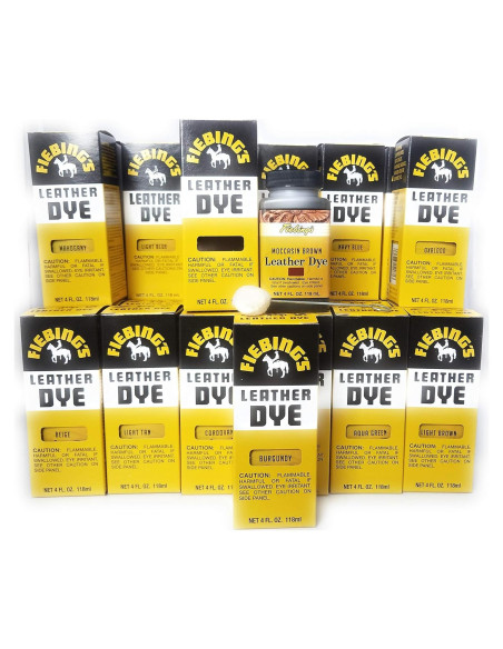 Tinte para Cuero Fiebing's 4oz - Variedad 28 Colores